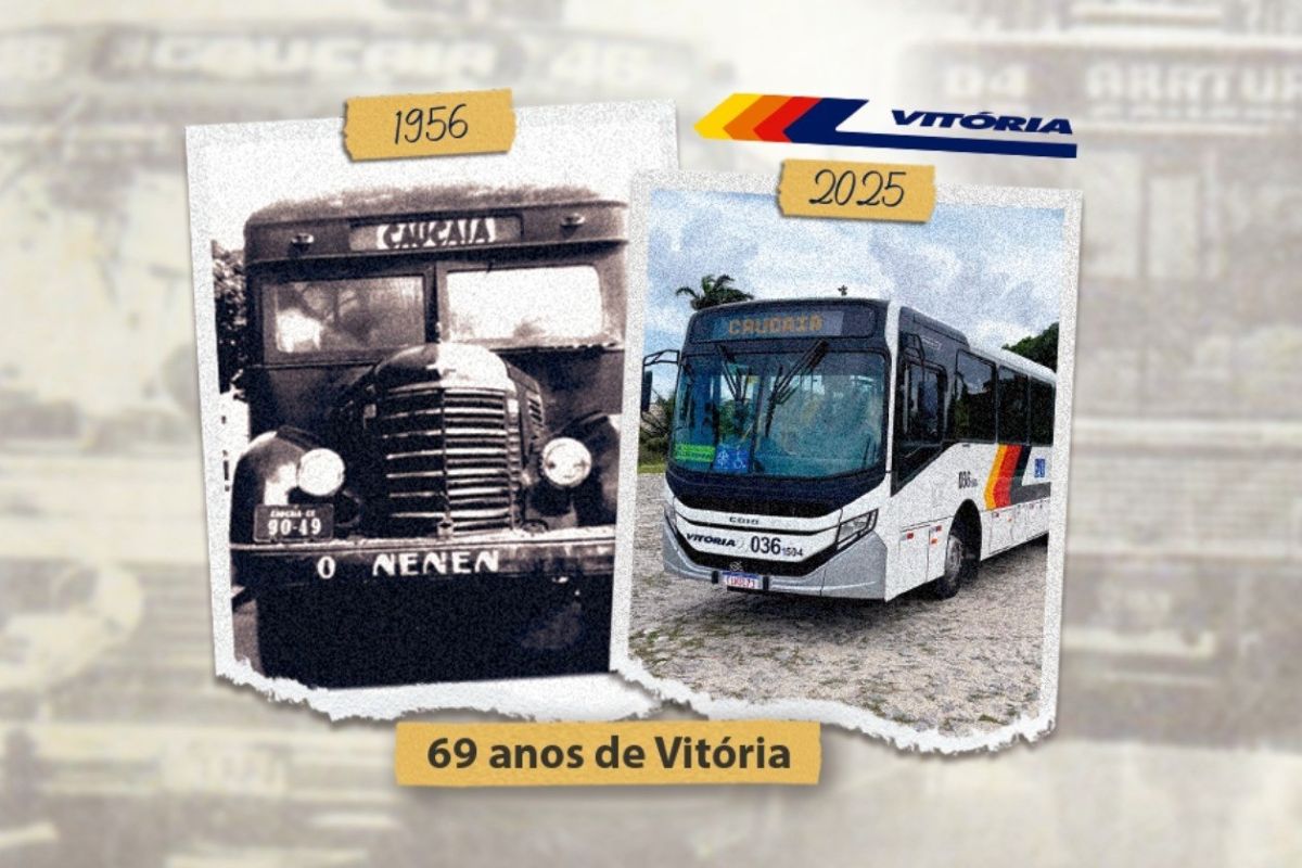 Transporte: Empresa Vitória celebra 69 anos com quase três milhões de passageiros transportados por mês