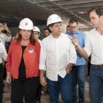 Negócios: Prefeito de Fortaleza visita obras do Estação Fashion, futuro hub da moda atacadista do Nordeste