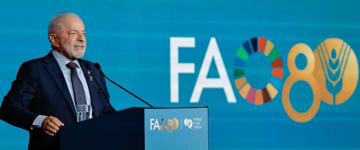 Política: Em Roma, Lula defende que pobres sejam prioridade no orçamento durante Fórum Mundial da Alimentação