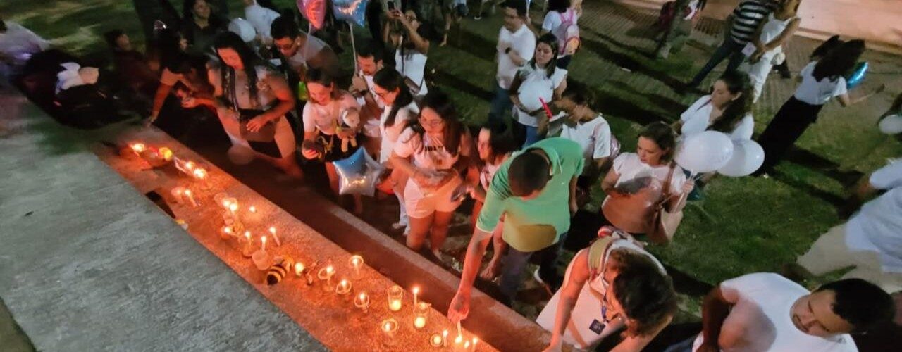 Homenagem: Da Dor Ao Amor promove o “Wave of Light” em Fortaleza em homenagem aos bebês que partiram cedo demais