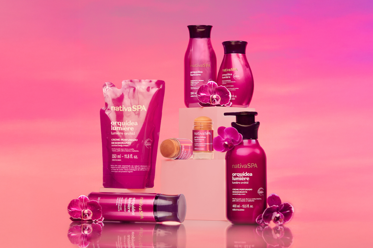 Beleza: O Boticário lança linha Nativa SPA Orquídea Lumière com brilho e hidratação duradoura
