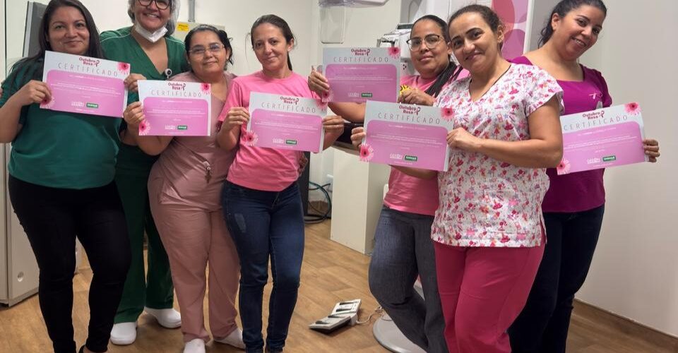 Saúde: Unimed Fortaleza realiza ação solidária no Outubro Rosa e doa mamografias ao GEEON