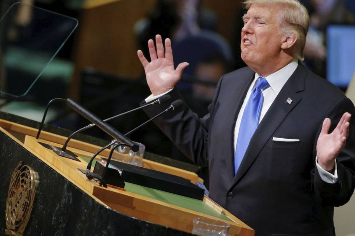 A retórica do sludge (lodo): uma análise do discurso de Trump na ONU