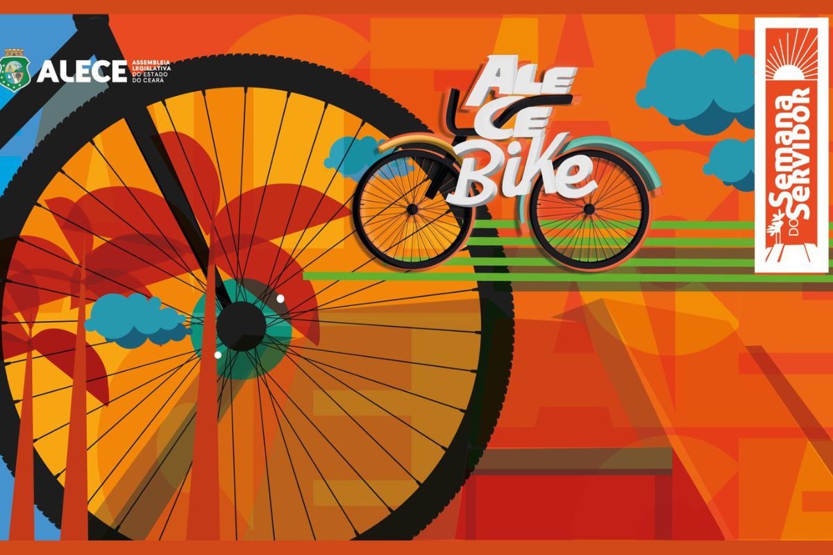 Lazer: Alece Bike abre a Semana do Servidor com passeio ciclístico de integração em Fortaleza