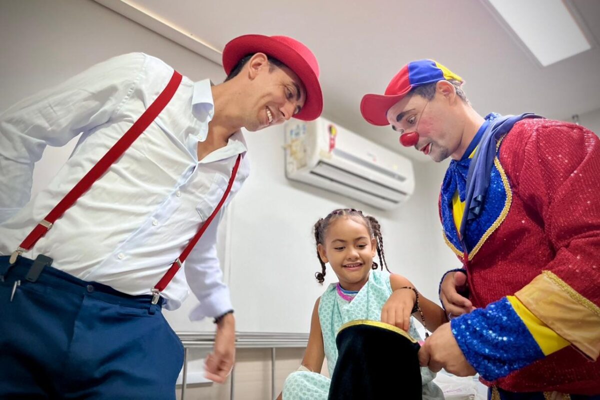 Saúde: Hospital Luís França celebra Semana da Criança com programação especial repleta de alegria e afeto