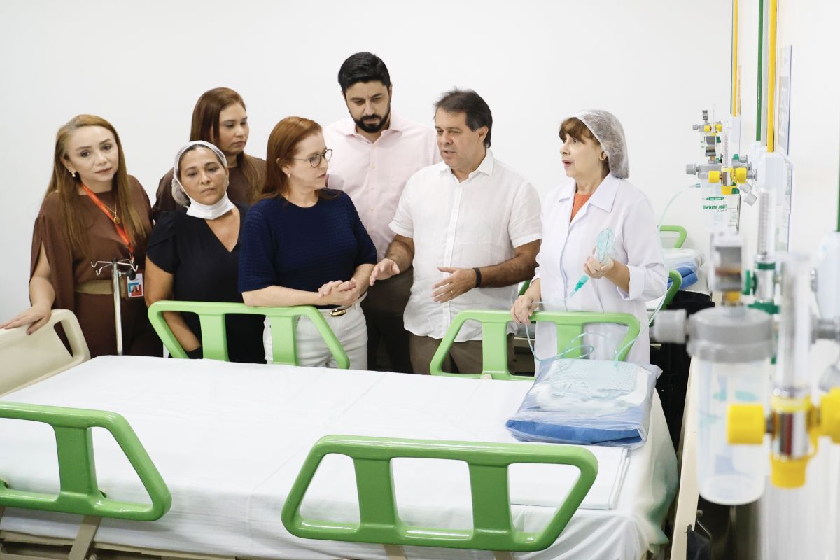 Saúde: Prefeitura de Fortaleza entrega 27 leitos reformados no IJF e anuncia obras em três hospitais municipais