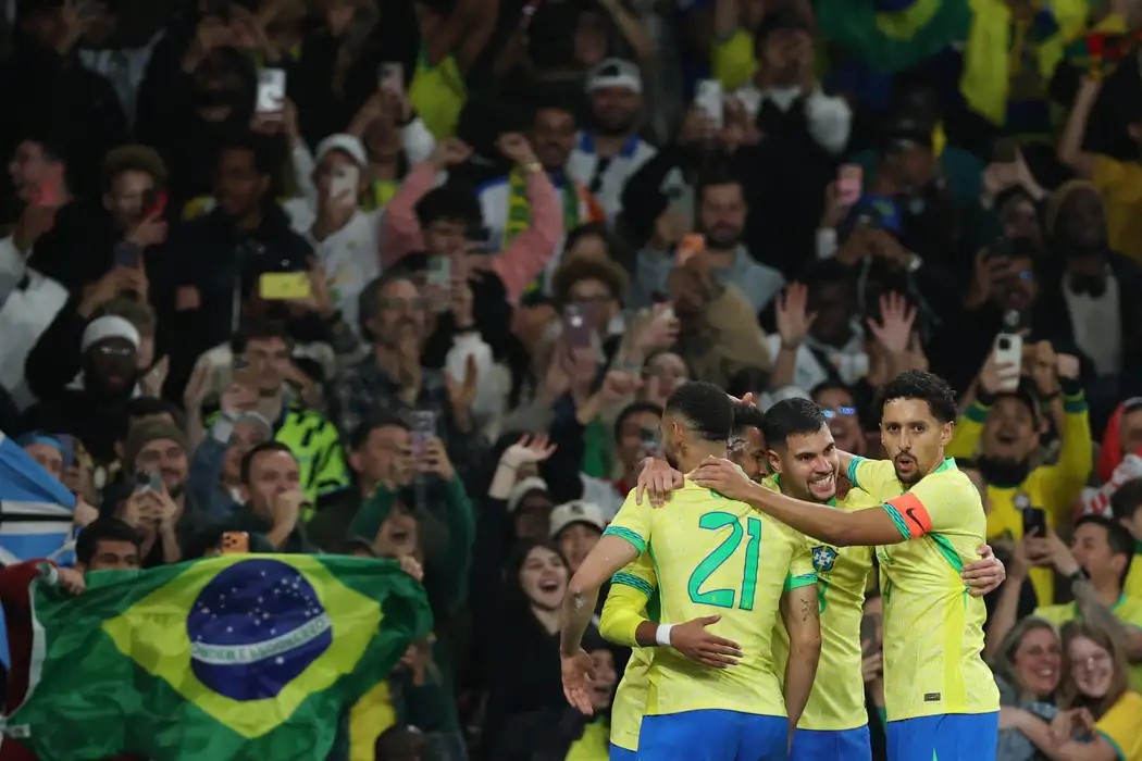 Futebol: Brasil vence Senegal por 2 a 0 em amistoso e mostra evolução rumo à Copa de 2026