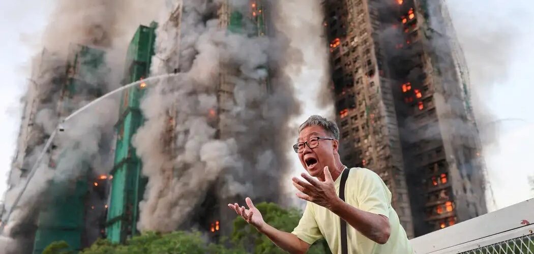 Tragédia: Número de mortos em incêndio em Hong Kong sobe para 128 após 42 horas de combate às chamas