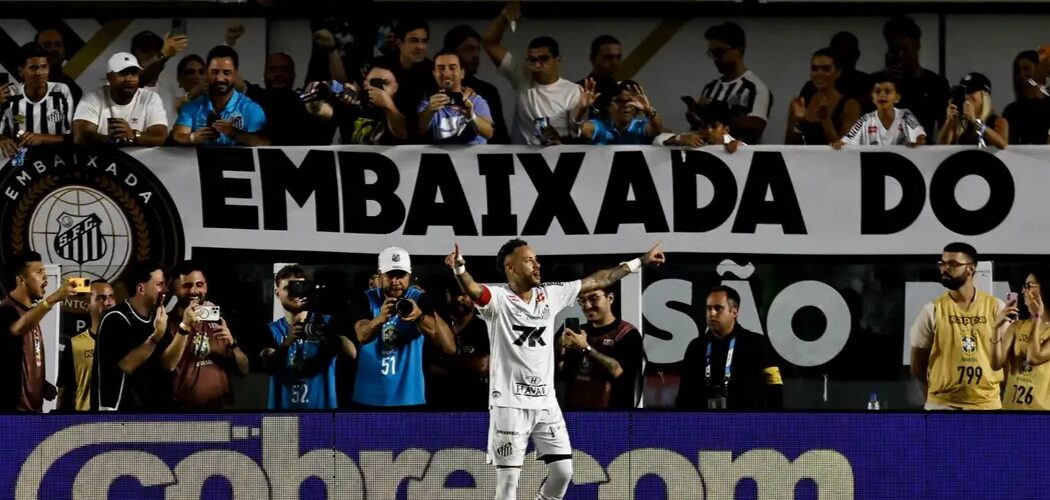Futebol: Neymar marca, Santos goleia o Sport e deixa a zona de rebaixamento na reta final do Brasileirão