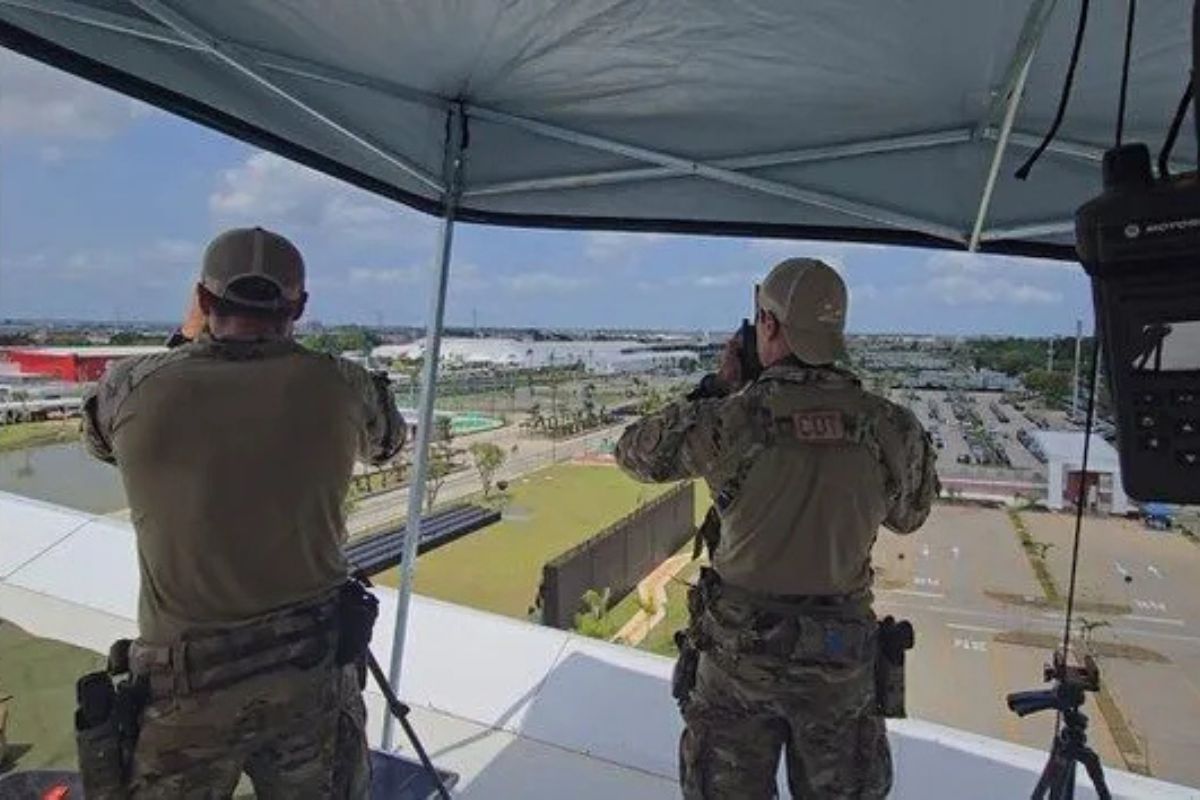 Segurança: Polícia Federal posiciona snipers para reforçar segurança da COP30 em Belém