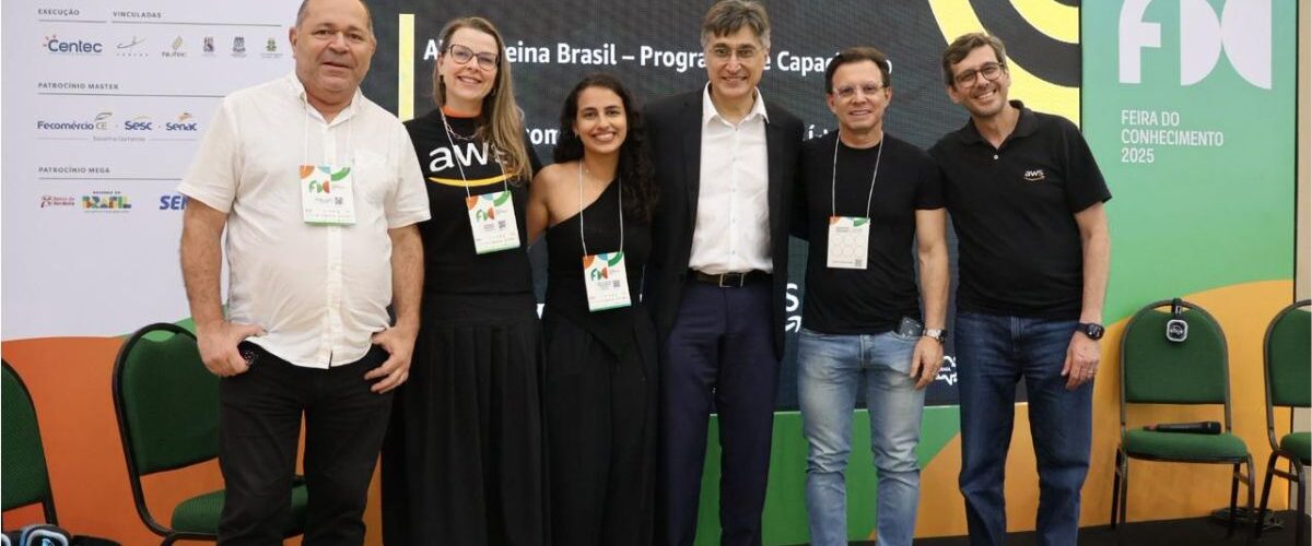 Oportunidade: Etice e AWS anunciam 30 mil vagas gratuitas em cursos de tecnologia e IA durante a Feira do Conhecimento 2025