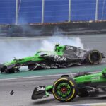 Fórmula 1: Gabriel Bortoleto abandona sprint do GP de São Paulo após forte batida na última volta