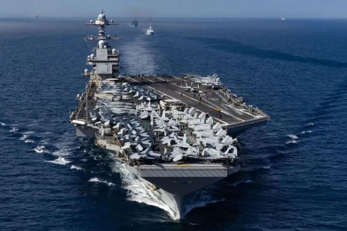 Tensão: EUA posicionam porta-aviões no Caribe em operação “Lança do Sul”