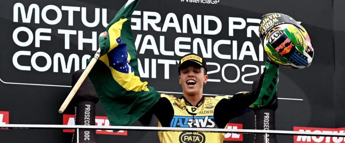 Motociclismo: Diogo Moreira faz história e conquista o primeiro título mundial do Brasil na Moto2