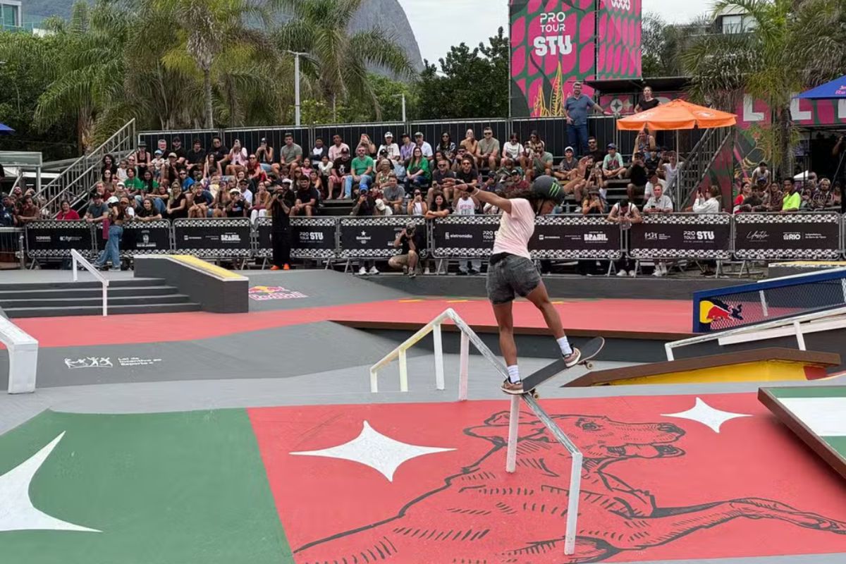 Skate: Rayssa Leal conquista pentacampeonato no STU Pro Tour Rio após volta perfeita no skate street