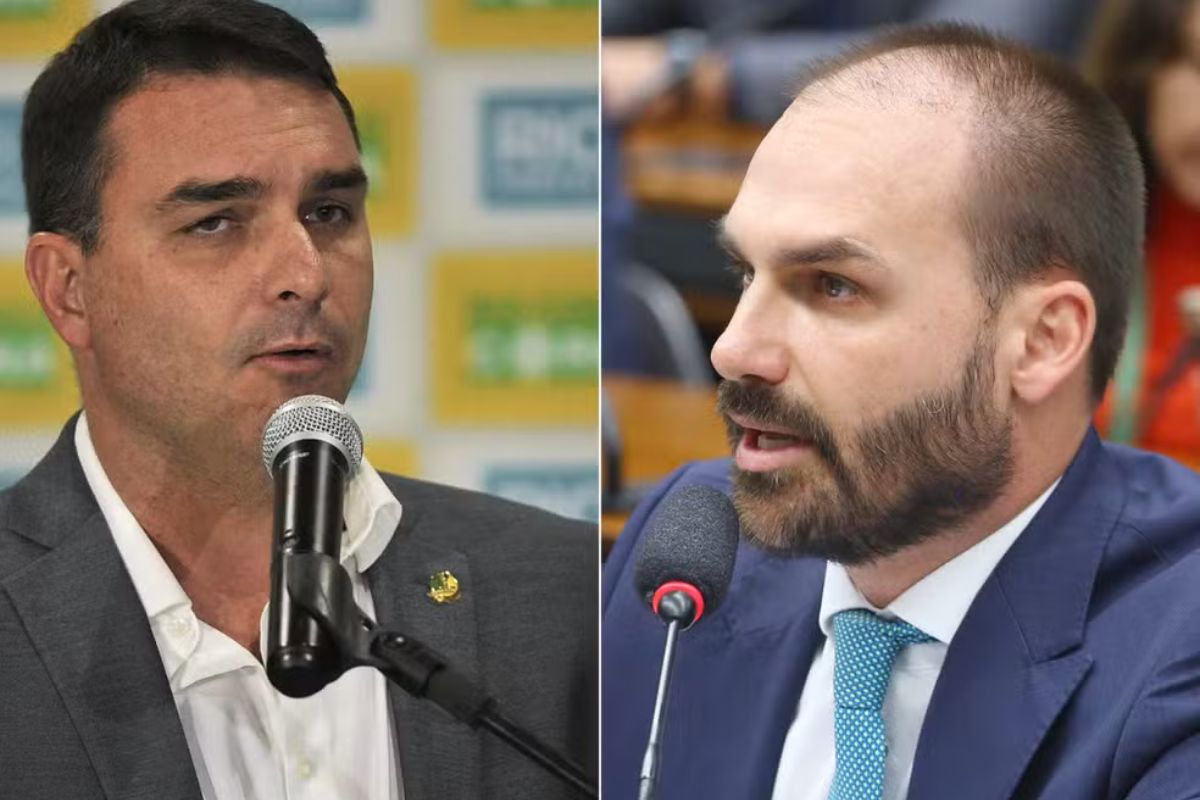 Política: Moraes critica ações de Eduardo e Flávio Bolsonaro e diz que iniciativas foram “patéticas”