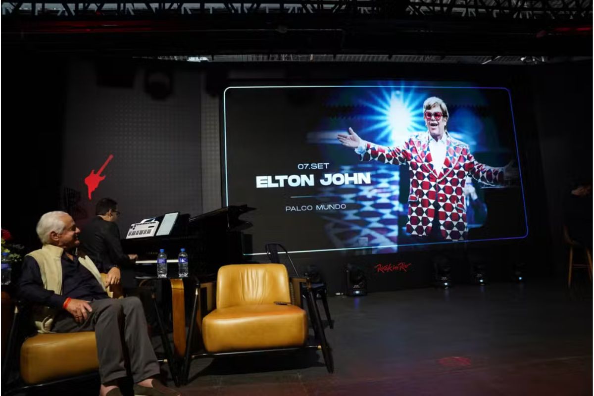 Show: Rock in Rio 2026 confirma Elton John e Gilberto Gil como atrações do dia 7 de setembro