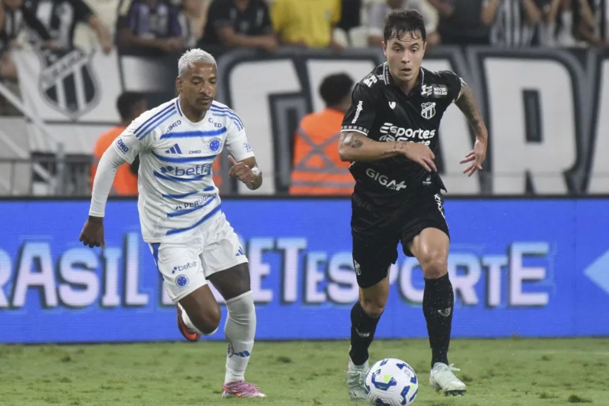 Futebol: Ceará e Cruzeiro empatam no Castelão e complicam seus objetivos no Brasileirão