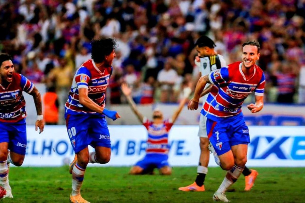 Futebol: Fortaleza vence o Atlético Mineira e fica a um ponto de sair do Z-4