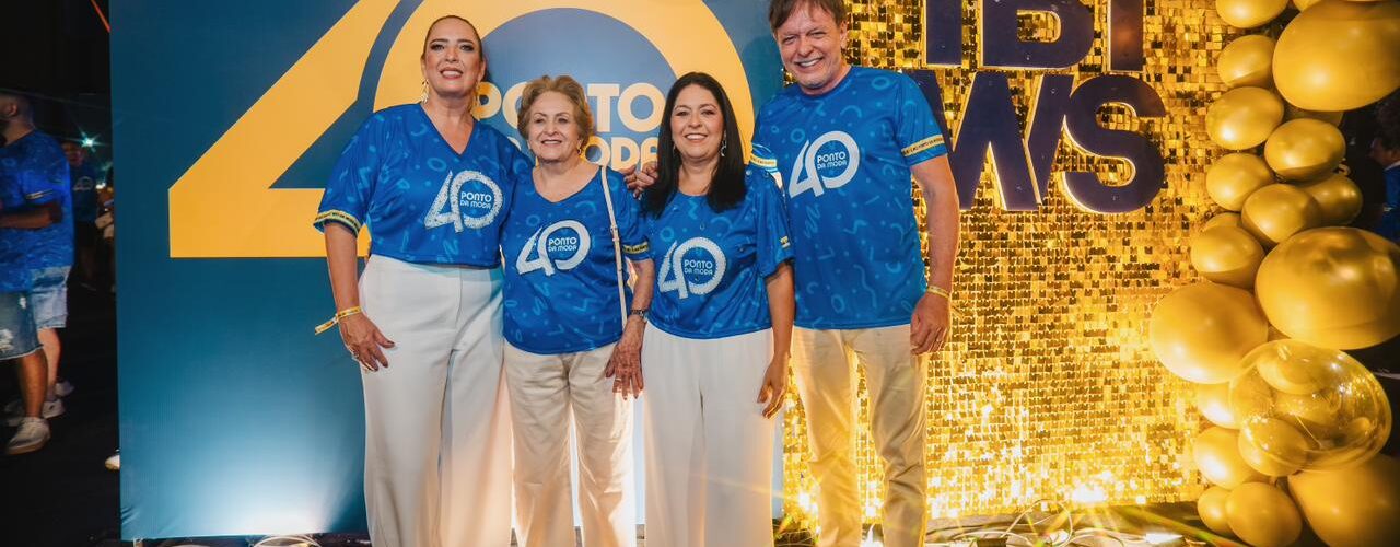 Negócios: Ponto da Moda celebra 40 anos com festa marcante e ação solidária em show de Wesley Safadão