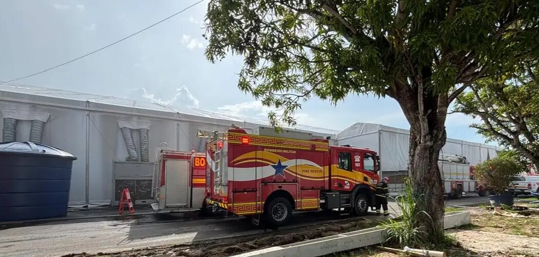 Belém: Zona Azul da COP30 é reaberta após incêndio; área afetada segue isolada