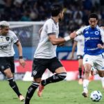 Futebol: Cruzeiro e Botafogo empatam em jogo movimentado que encerra a 37ª rodada do Brasileirão