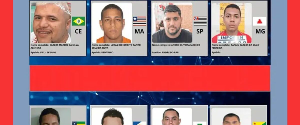 Segurança: Ministério da Justiça lança site com lista nacional dos foragidos mais procurados