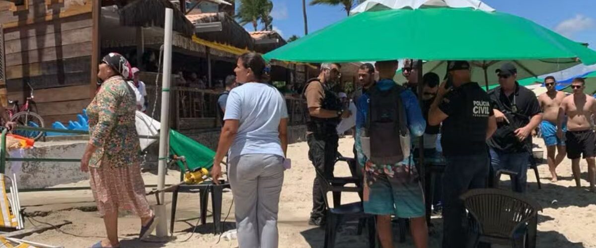 Violência: Polícia intima agressores e interdita barraca após espancamento de turistas em Porto de Galinhas