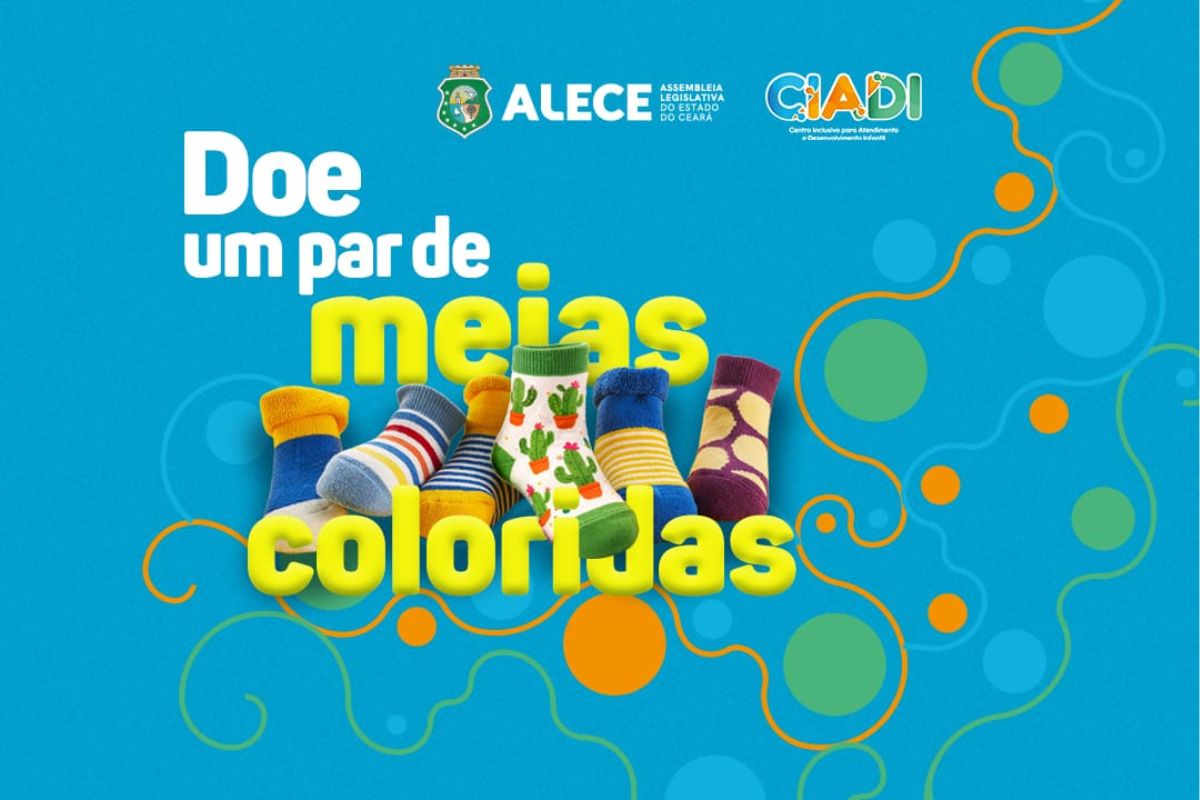 Inclusão: CIADI lança campanha Meias Coloridas
