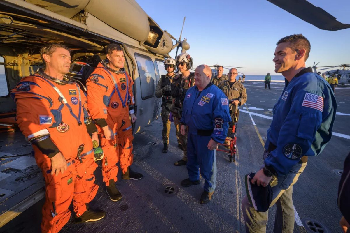 Espaço: Artemis II conclui missão e inicia recuperação