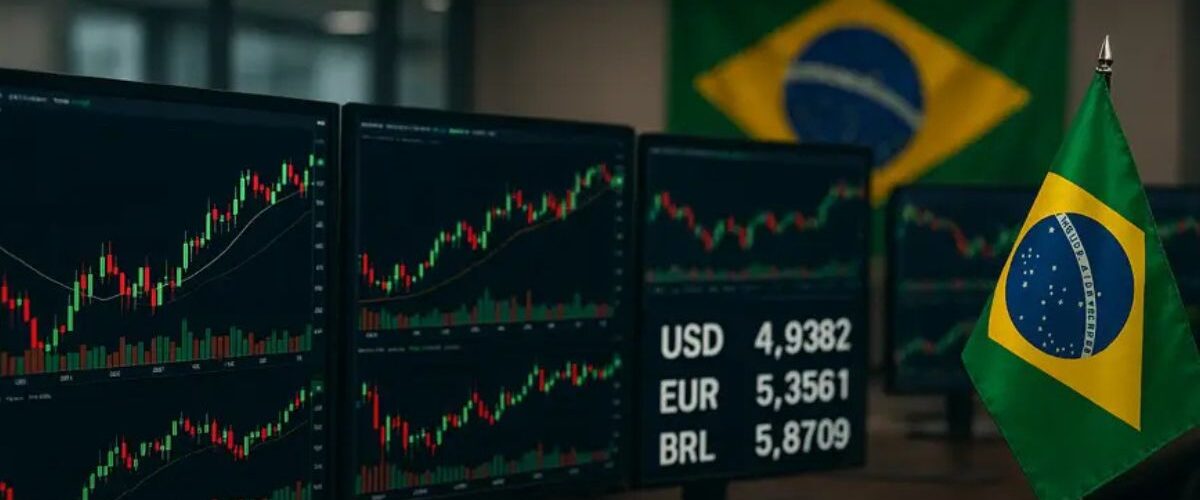Mercado: Ibovespa bate recorde e dólar cai abaixo de R$ 5