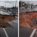 Acidente: Cratera na CE-025 deixa morto e feridos em Aquiraz