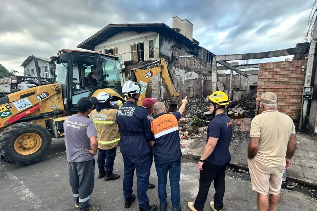 Tragédia: Bombeiros confirmam 4ª vítima de queda no RS