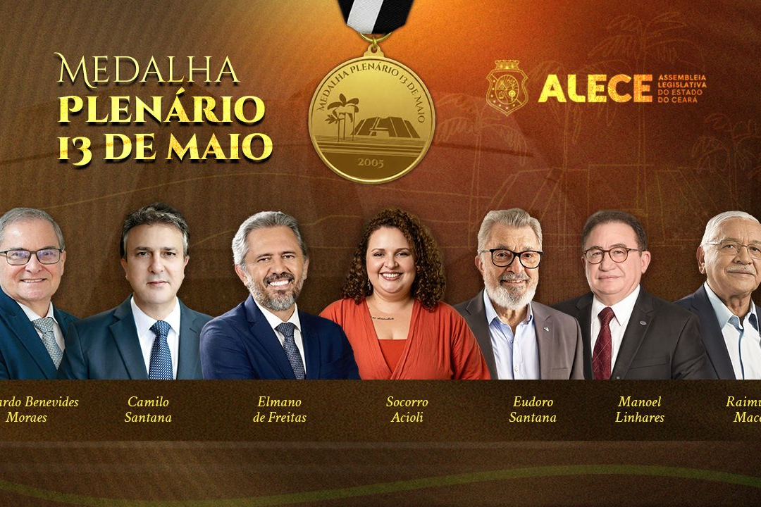 Alece entrega Medalha 13 de Maio a 7 personalidades