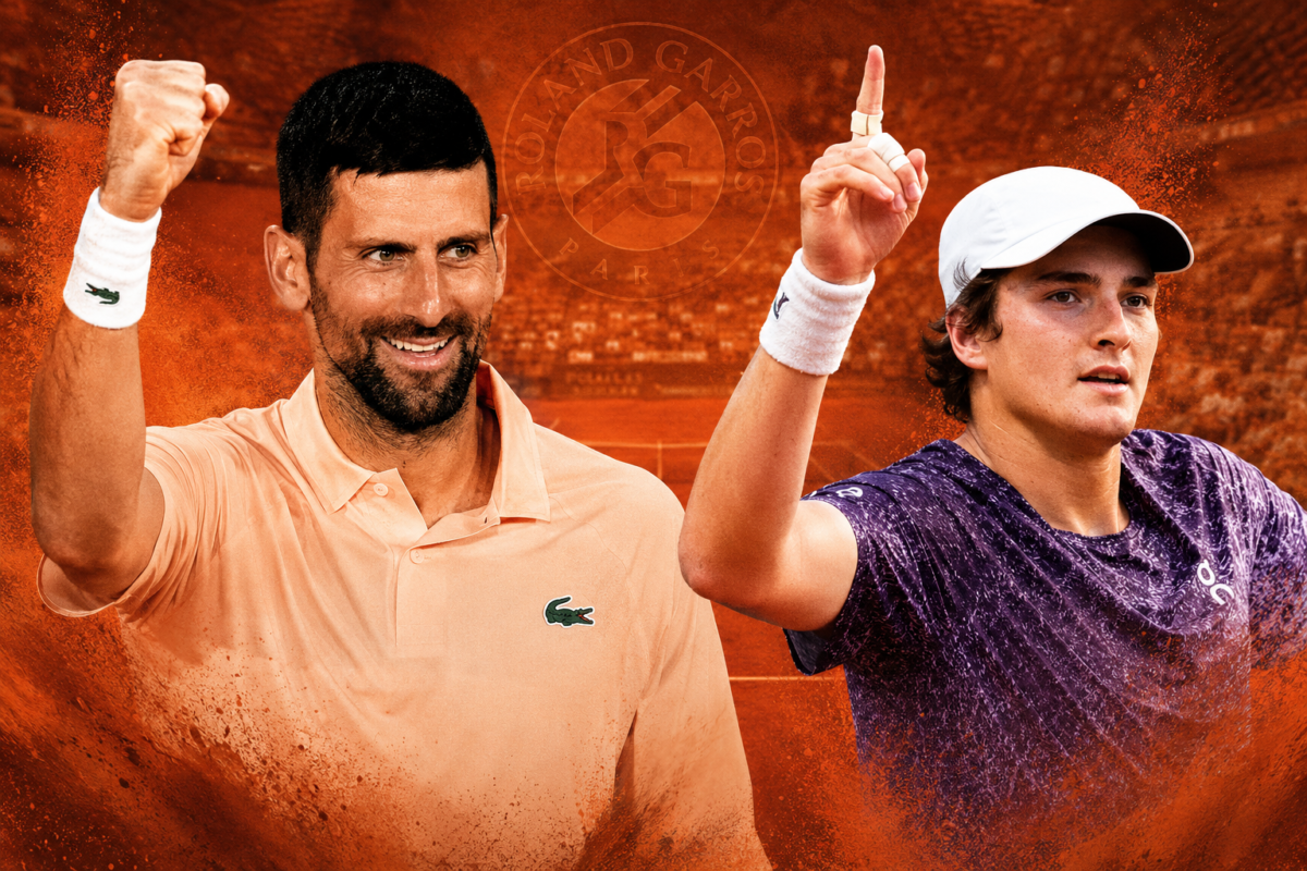 Tênis: Fonseca encara Djokovic em Roland Garros