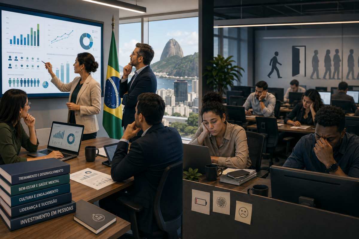 RH investe mais, mas engaja pouco no Brasil