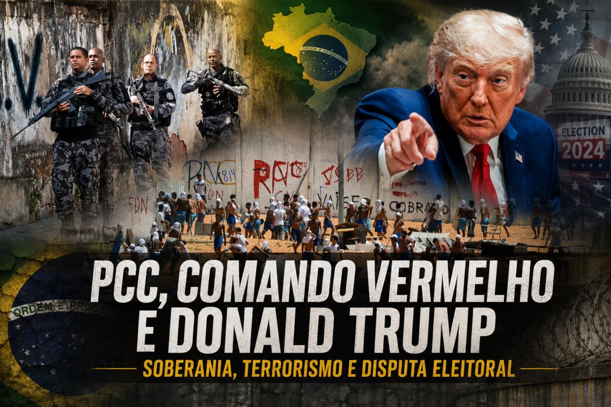 Trump, PCC e CV elevam o debate soberano