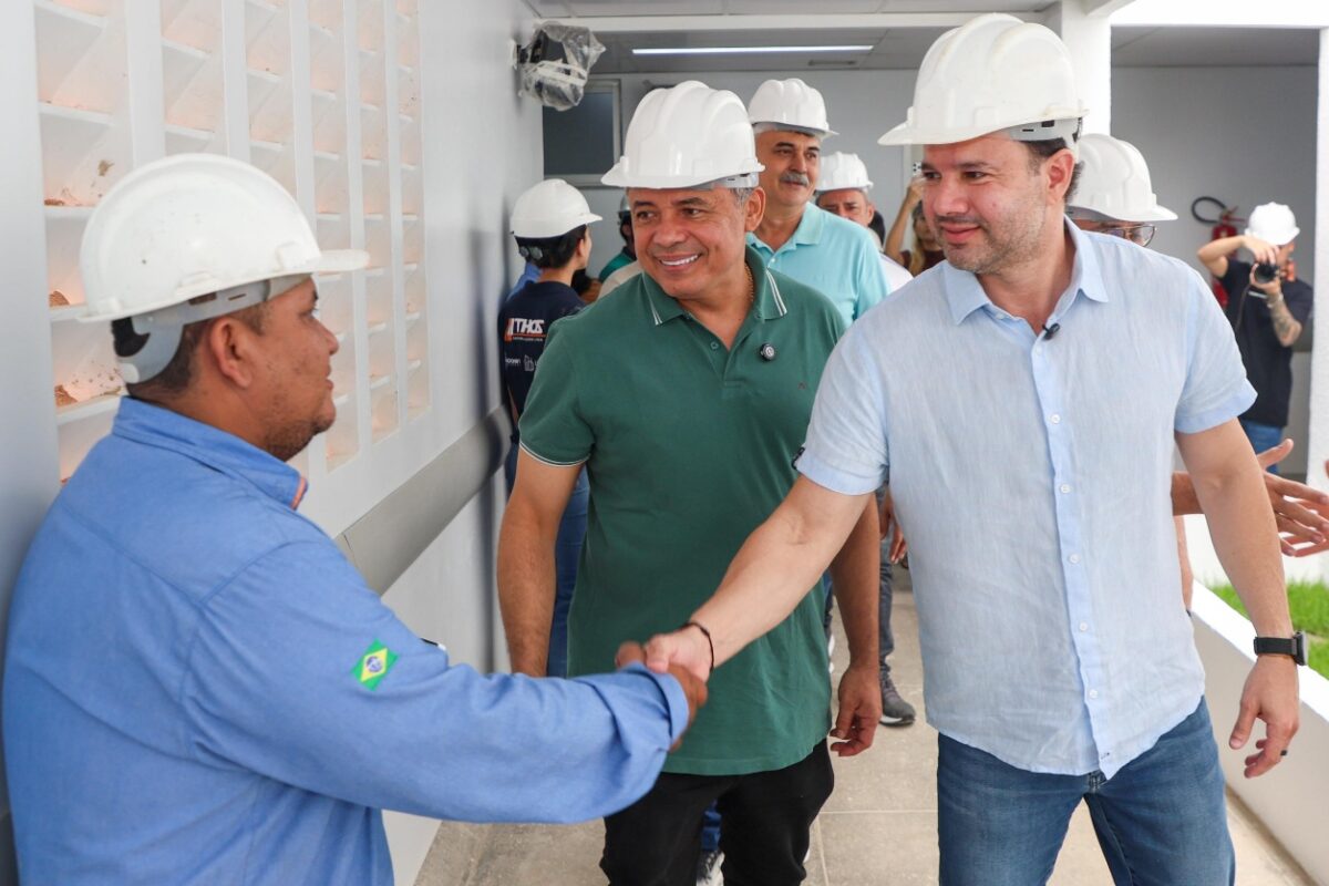 Prefeito em exercício iniciou a semana acompanhando intervenções em hospitais, Caps e postos de saúde da Capital
