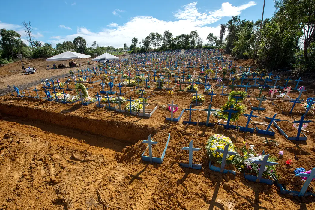 Pandemia reduziu expectativa de vida no Brasil