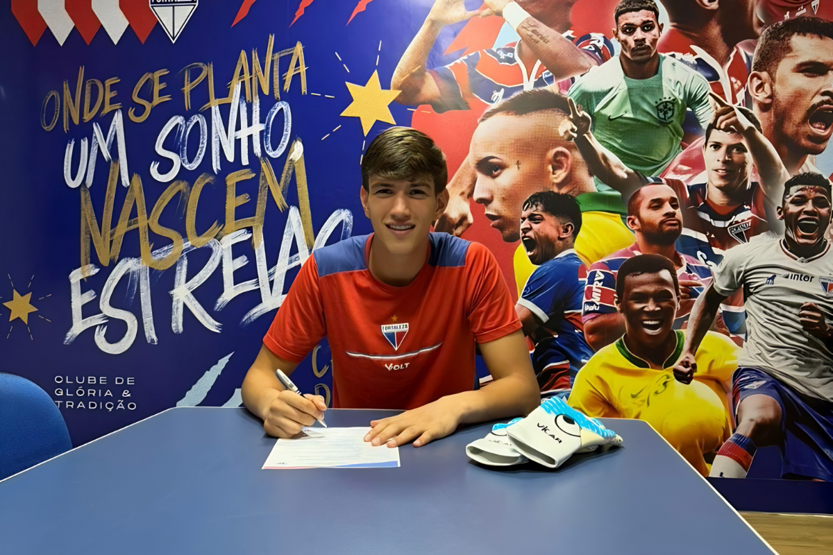 Futebol: Fábio Vilar assina contrato com Fortaleza