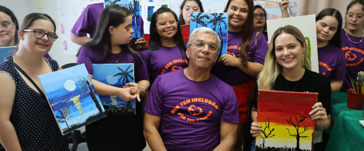 Inclusão: Arte fortalece autonomia de alunos Down