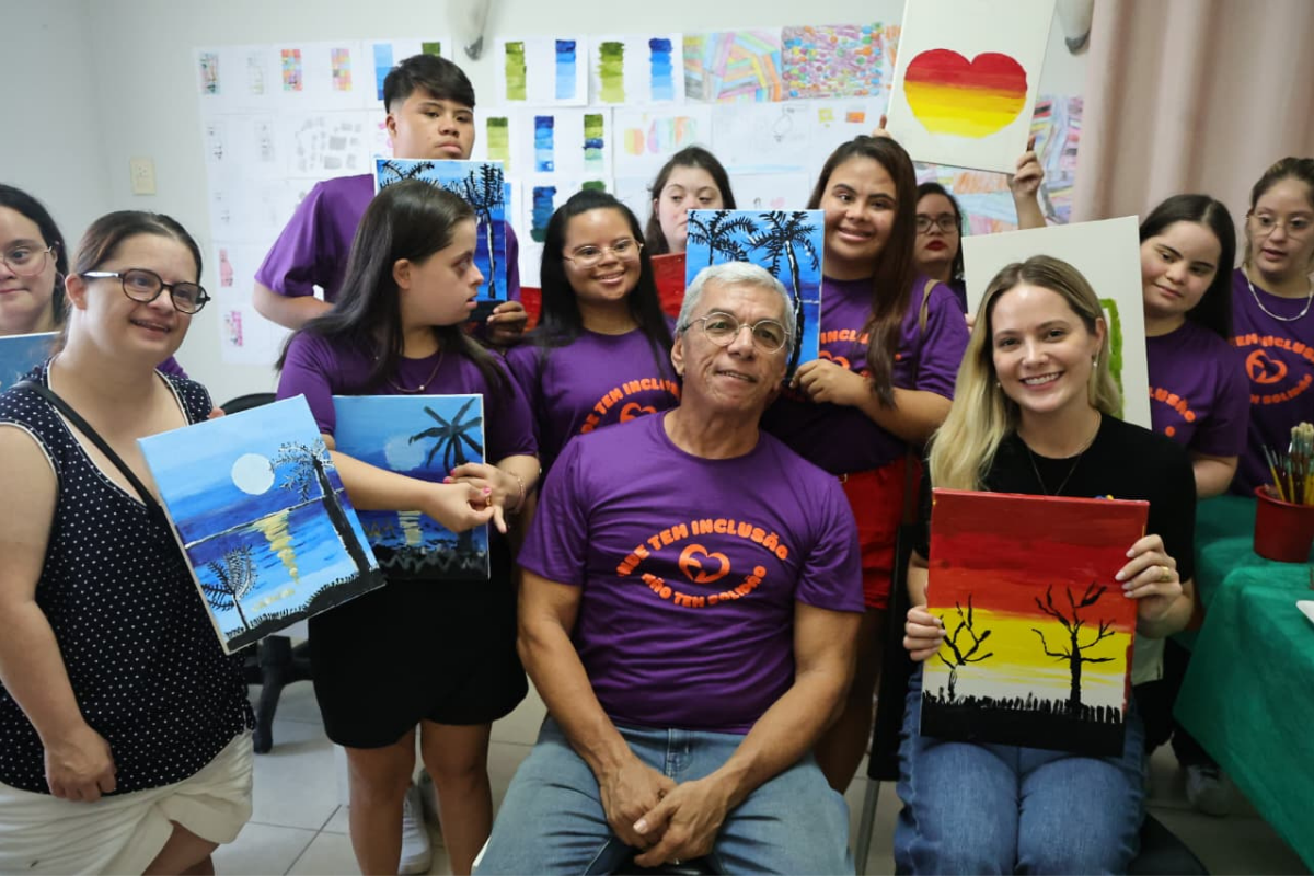 Inclusão: Arte fortalece autonomia de alunos Down
