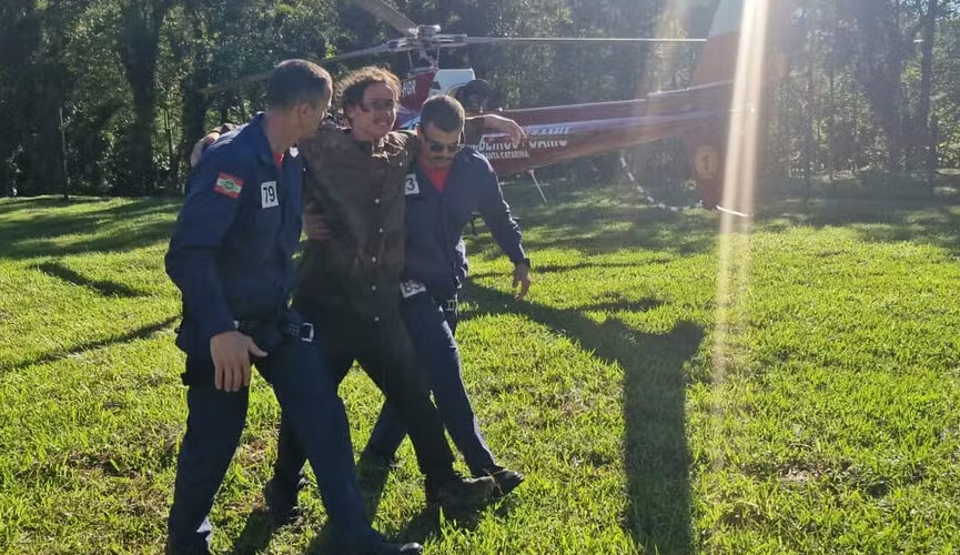 Trilheiro é encontrado vivo após 5 dias em mata