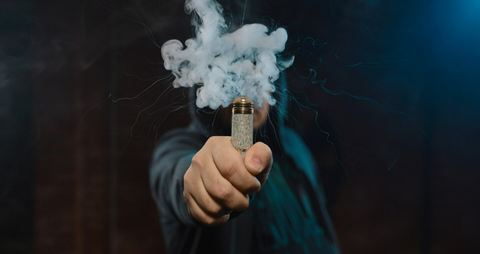 Vape pode causar “pulmão de pipoca” em jovens