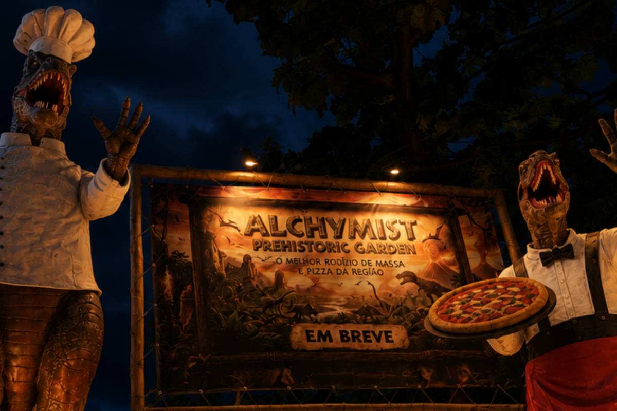 Alchymist inaugura Prehistoric Garden em Fortaleza