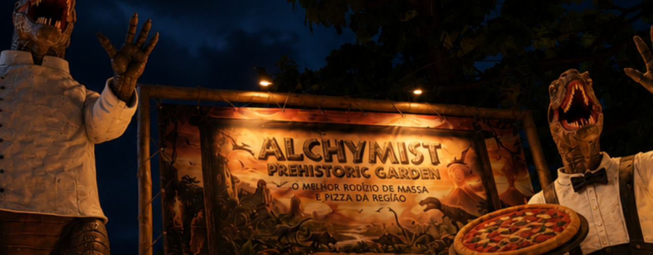 Alchymist inaugura Prehistoric Garden em Fortaleza