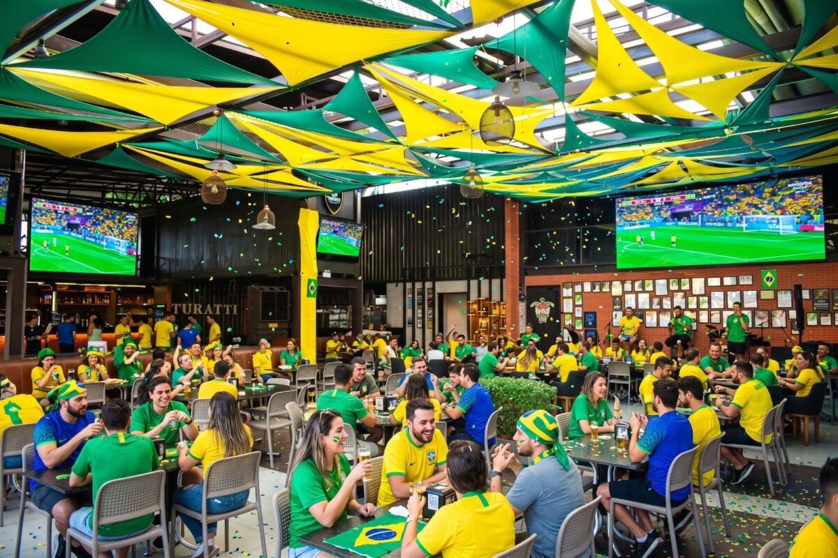 Bares apostam em promoções durante jogos do Brasil