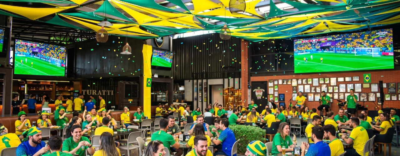 Bares apostam em promoções durante jogos do Brasil