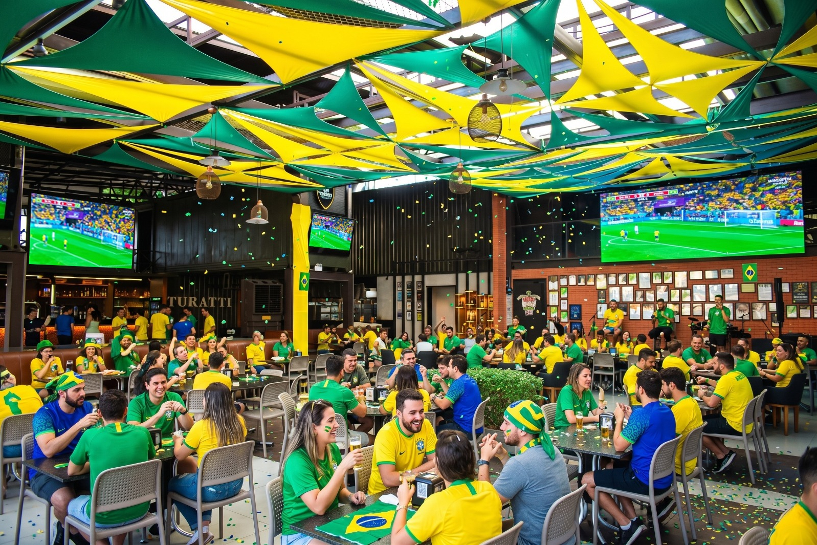 Bares apostam em promoções durante jogos do Brasil