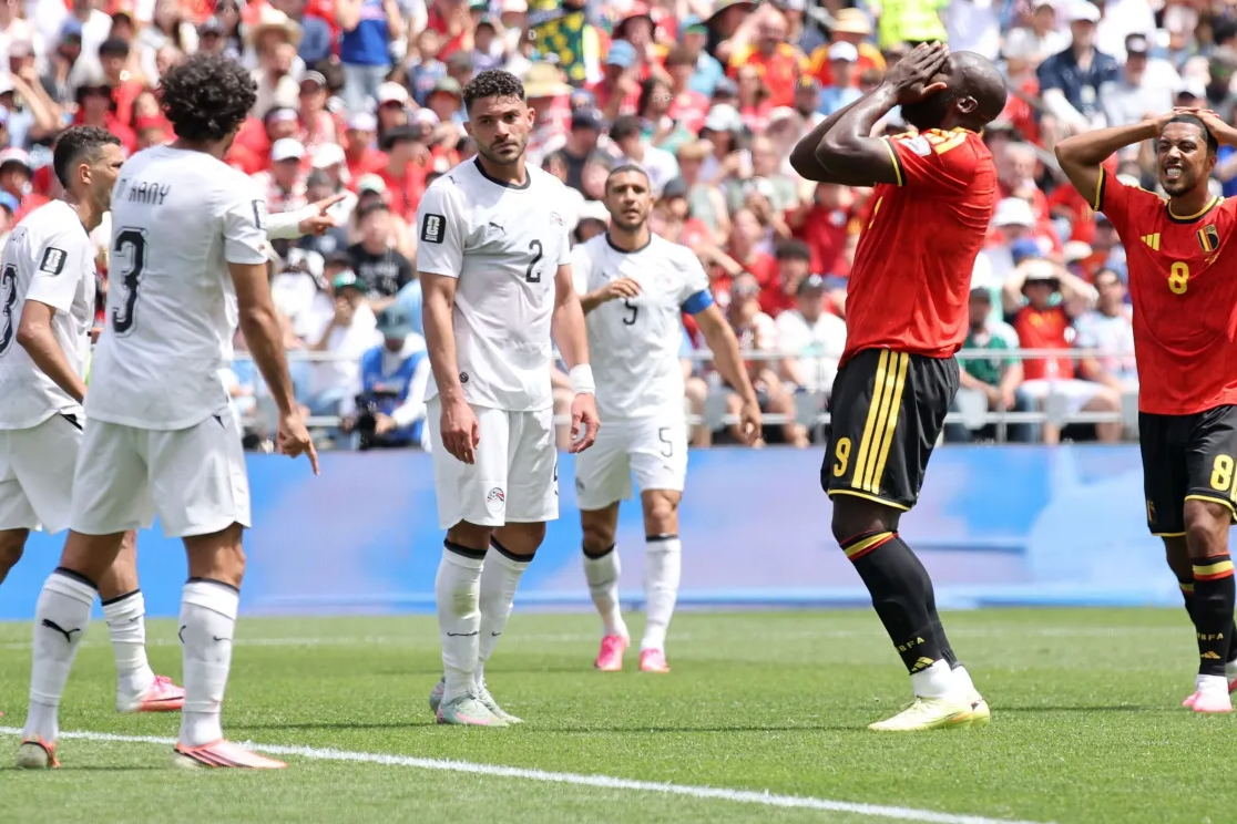Bélgica e Egito empatam na estreia do Grupo G